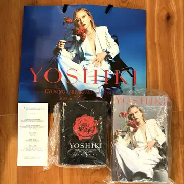 YOSHIKI 2025 디너쇼 퍼스트 렉 쇼 기념품