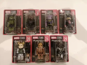MARVEL 해피 복권 BE@RBRICK 페어 브릭상 7종 2