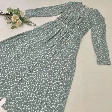 [ FREAK S STORE ] 쉬폰 롱 원피스 사이즈 S 그린