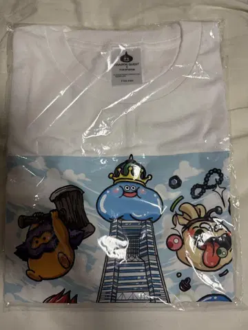 DRAGON QUEST x 요코하마 티셔츠 화이트