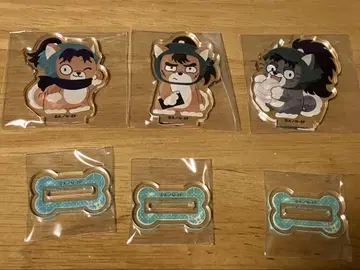 닌타마 란타로 동물 포즈 아크릴 스탠드 3개 세트