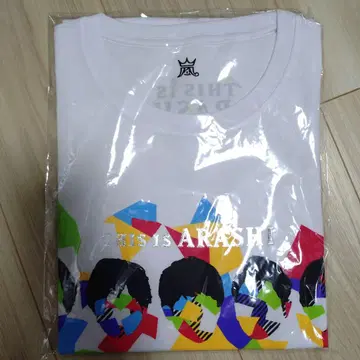 THIS IS ARASHI T셔츠 화이트