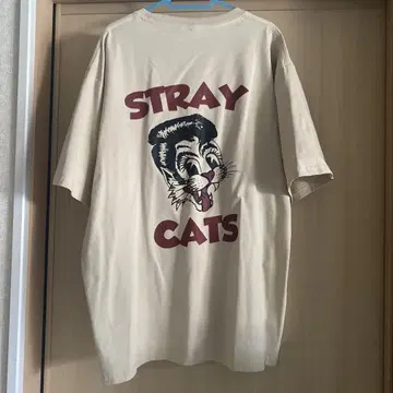 스트레이캣츠 티셔츠 XL 베이지 3xld 상당