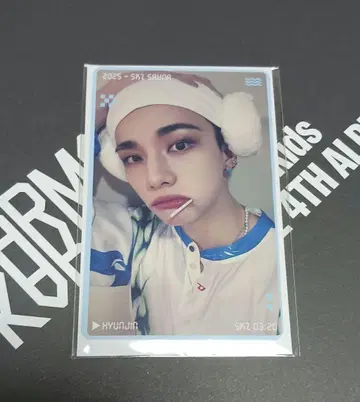 Stray Kids JYP 팝업 혜택 트레이딩 카드 현진