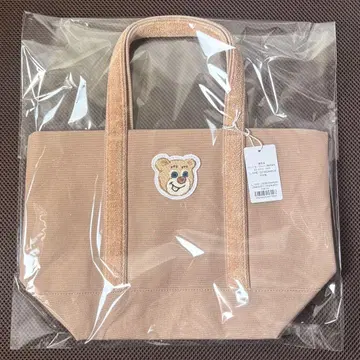 페이러 올드 테디 와펜 토트백 베이지 L