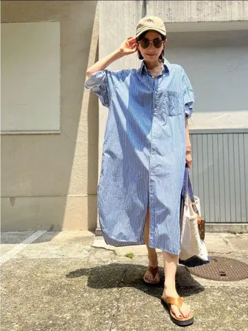 Americana STRIPE SHIRT Onepiece