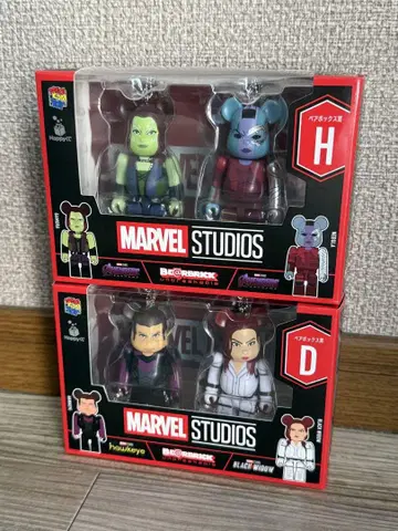 Happy 복권 [ BE@RBRICK ] G상 H상 2개 세트