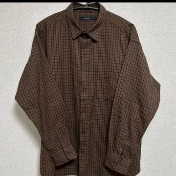 RAGEBLUE 체크 무늬 긴팔 셔츠 캐주얼