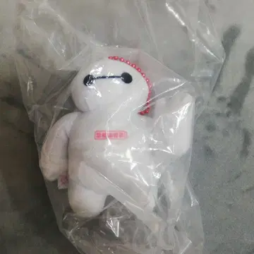 디즈니 베이맥스 봉제 인형 참 빨간색