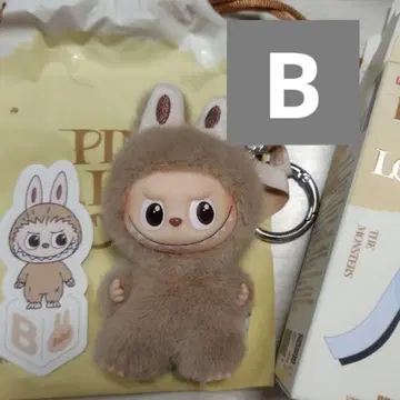LABUBU PIN FOR LOVE 봉제 인형 펜던트 D