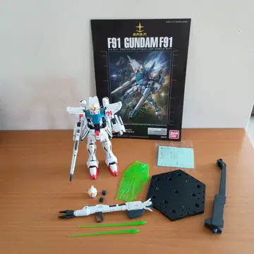 건담 프라모델 MG F91 GUNDAM F91 완성품