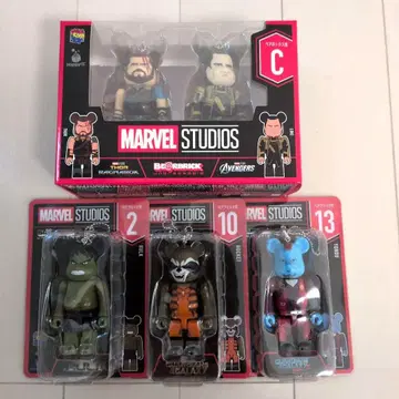 해피 복권 베어브릭 marvel C상 페어 박스상 1