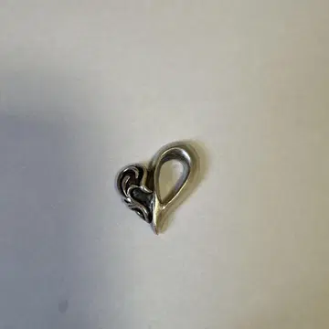 하트 모양 목걸이 실버 925