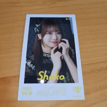 =LOVE 8주년 굿즈 타키와키 쇼코 미니 사진 레어