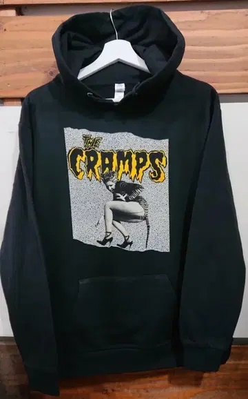 배송 포함 새상품 80s CRAMPS 크램프스 후드티 XL