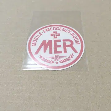 도쿄 MER 엠블럼 스티커