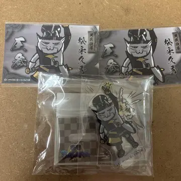 캡슐 복권 전국 BASARA x 일하는 고양이 마츠나가 히사히데