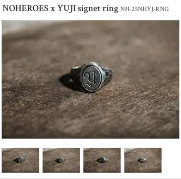 NO HEROES x YUJI 시그넷 반지