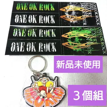 ONE OK ROCK 키링 1개 스티커 2개 원오크록