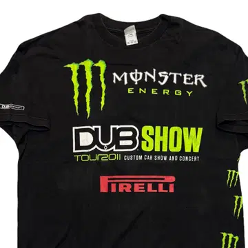 Monster Energy Pirelli 멀티 반팔 T셔츠 XXL 기업
