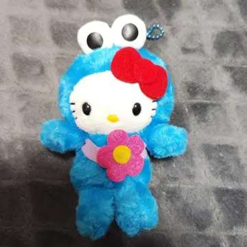 레어 키티와 세서미 스트릿 콜라보 키링 13cm