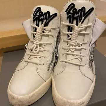 giuseppe zanotti 초레어 자노티 스니커즈 미들 42