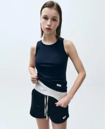 marithe 탱크탑 네이비