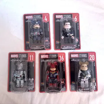 MARVEL STUDIOS / Happy BE@RBRICK 5세트