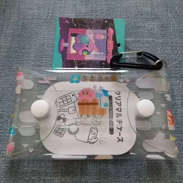 별의 커비 두근두근 크레인 피버 클리어 멀티 케이스 푸푸푸 온천