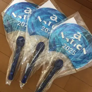 a-nation 빛나는 부채 3개