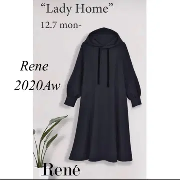 르네 rene 후드 원피스