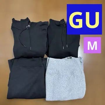 GU 남성용 겨울 상품 4세트 사이즈 M