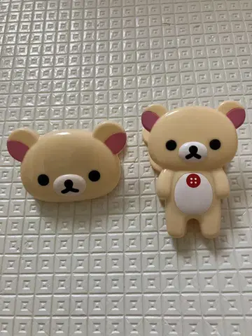 코리락쿠마 클립 자석 2개 세트