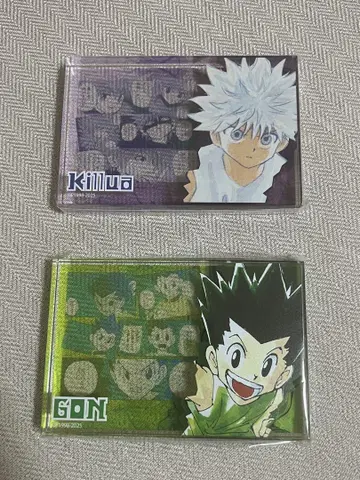 HUNTER x HUNTER 곤 키루아 생일 아크릴 블록 2025