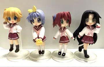 러키스타 미니 피규어 4체 세트