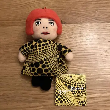 [ 새상품 미사용 ] 쿠사마 야요이 마스코트 키링 러쉬