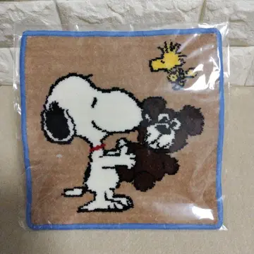 [ PLAZA 한정판 ] 스누피 PEANUTS 셔닐 타월 다코 새상품