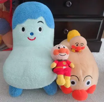 호빵맨 & 코시 봉제 인형 세트