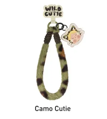 popmart crybaby wild cutie camo cutie