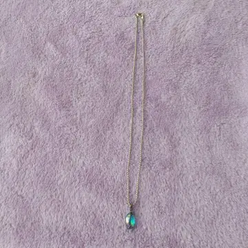오팔 펜던트 목걸이 약 45cm