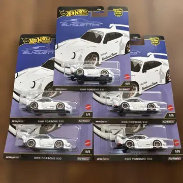 RWB 포르쉐 930 5대 세트 핫휠 포르쉐