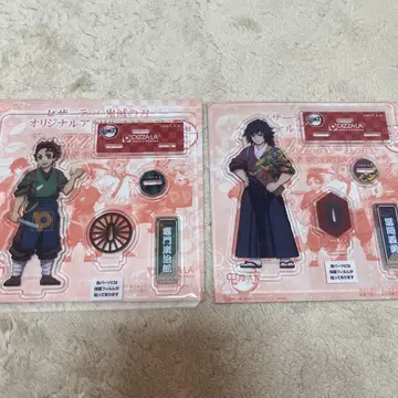 카마도 탄지로 토미오카 기유 귀멸의 칼날 피자 콜라보 아크릴 스탠드