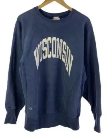 90s 자수 택 리버스 위브 MADE IN USA wisconsin
