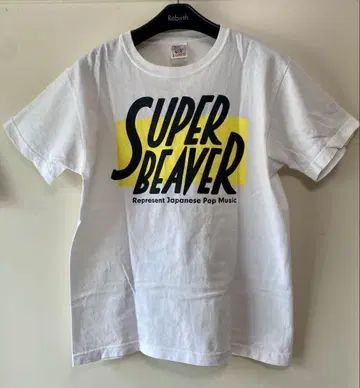 SUPER BEAVER 티셔츠 화이트