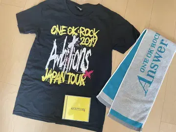 ONE OK ROCK 원오크 티셔츠 타월 해외반 CD