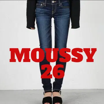 H68 MOUSSY 마우지 데님 청바지