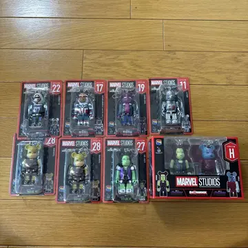 MARVEL STUDIOS 베어브릭 8체 세트