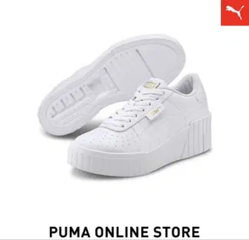 [ 새상품 ] PUMA 푸마 CALI 웨지 통굽 스니커즈 (23.5cm)