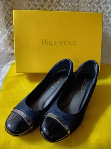 HILLS AVENUE 힐즈아베뉴 웨이브 밑창 펌프스 22cm