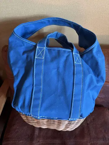 ebagos 에바고스 카고백 캔버스 2WAY BAG 블루